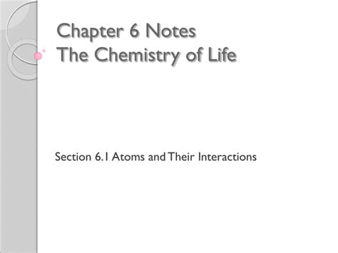 Chapter 6 The Chemistry Of Life Worksheet Answer The Chemistry Of Life Worksheet - The Chemistry Of Life Worksheet