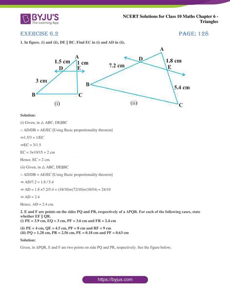 chapter 6 triangles