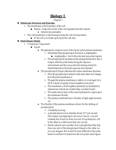 Chapter 7 Biology Studyanswers