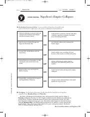 Chapter 7 Guided Reading Napoleon S Empire Collapses