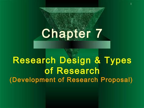 Chapter 7 Research Design The University Of Sheffield