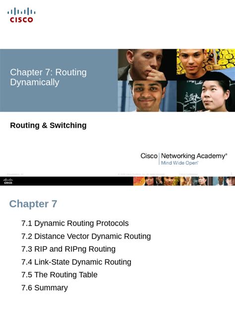 Chapter 7 Routing Dynamically Cnacad