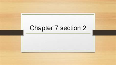 Chapter 7 Section 2 D Reading And Review Elections Answers