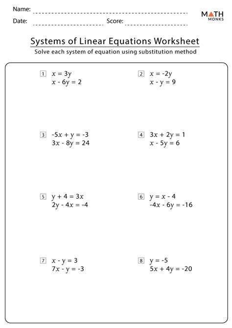 chapter 7 solving systems of linear equations and
