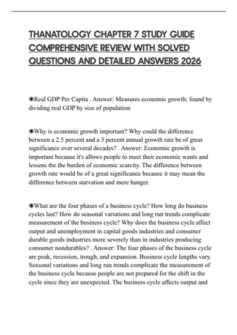 Chapter 7 Study Answers