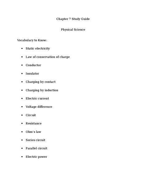 Chapter 7 Study Guide For Content Mastery Answers Videas