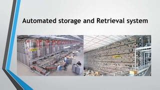 chapter 8 automated storage and retrieval systems a