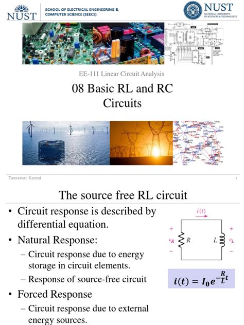 Chapter 8 Basic Rl And Rc Circuits The University