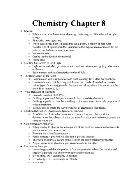 Chapter 8 Chemistry Of The Main Group Elements