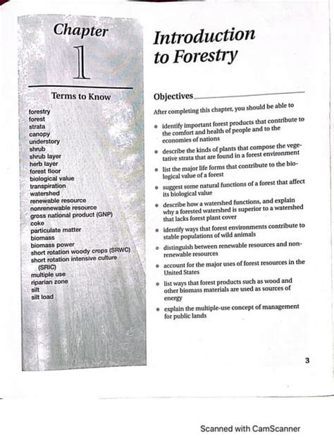 Chapter 8 Forestry I Introduction Economics