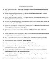Chapter 8 Homework Questions And Problems Answers 1
