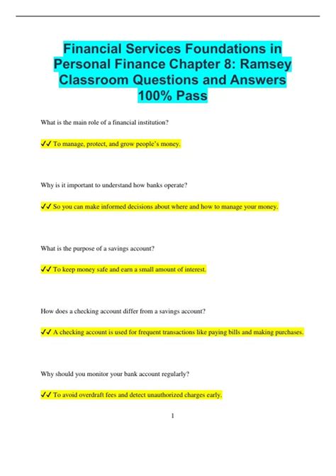 Chapter 8 Personal Finance