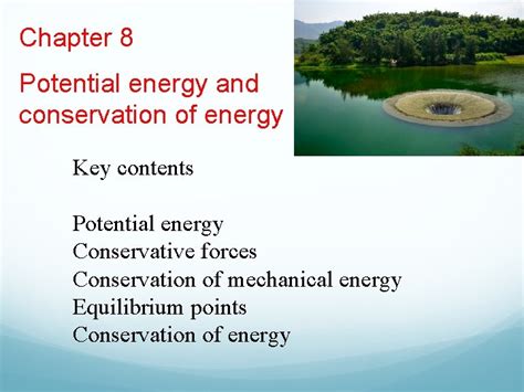 Chapter 8 Potential Energy And Conservation Of Energy