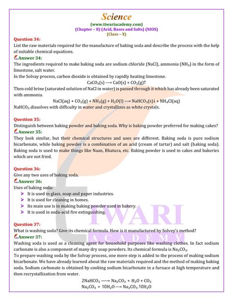 Chapter 8 Solutions Acids And Bases Wordwise Answers Free