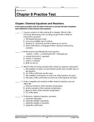 Chapter 8 Test A Answer Key Mcdougal Littell Geometry