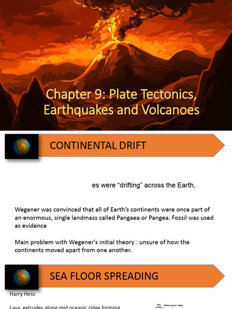 Chapter 9 Plate Tectonics Wordwise Answers