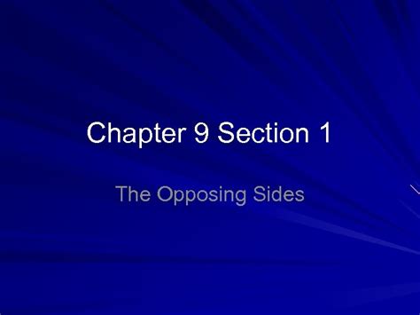 Chapter 9 Section 1 The Beginnings Of Industrialization