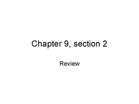 Chapter 9 Section 2 Review Answers Avgloballutions