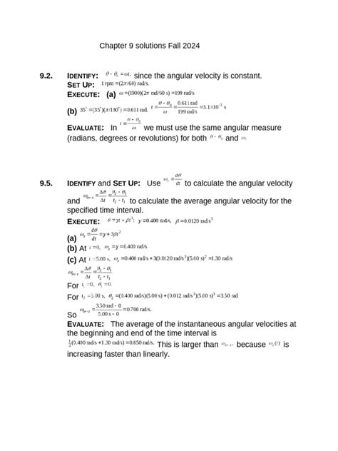 Chapter 9 Solutions Soup