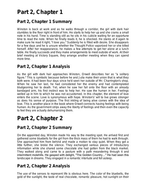 Chapter 9 Summary 1984