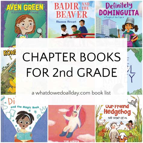 Chapter Books For Second Graders