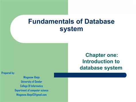 Chapter Database Fundamentals Mcgraw Hill Education