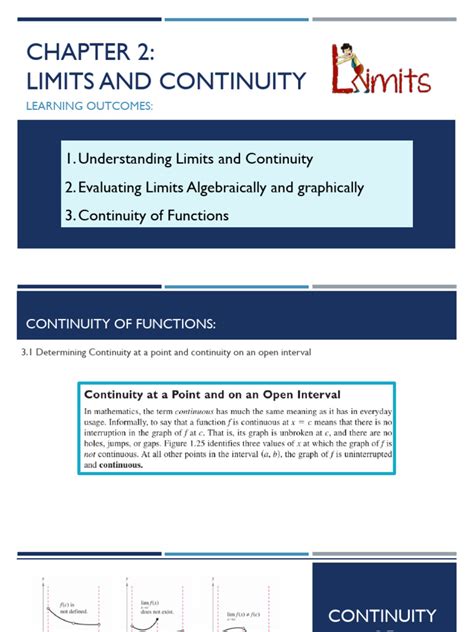 Chapter Ii Limits And Continuity Qatar University