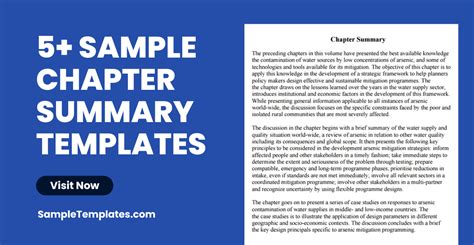 Chapter Summaries Of Books