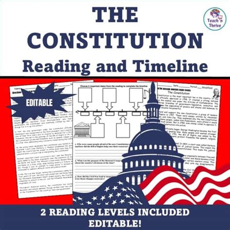 Chapter Summary Activity The Constitution Answer Key