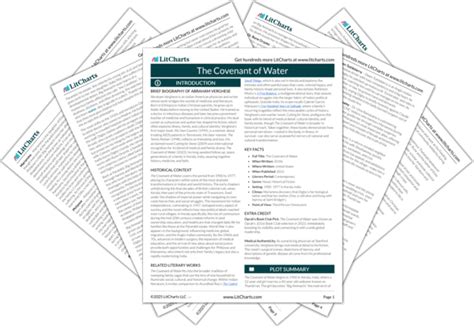 Chapter Summary Covenant Of Water