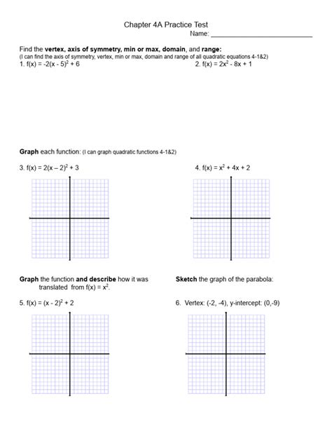 Chapter Test 4a Practice Of Statistics Answers