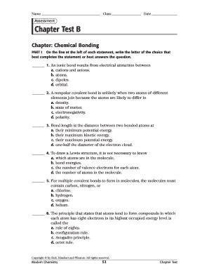 Chapter Test B