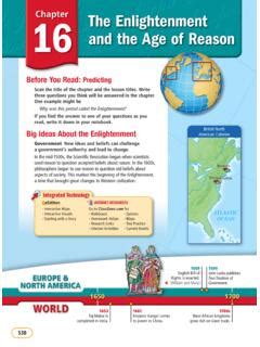 Chapter The Enlightenment 16 And The Age Of Reason