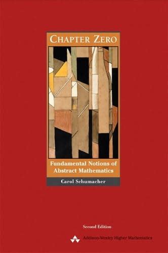 Chapter Zero Fundamental Notions Of Abstract Mathematics 2nd Edition