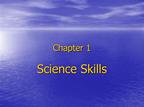 Download Chapter 1 Science Skills Answer 