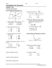 Download Chapter 1 Test Form A Holt Geometry Pdf Thebookee 