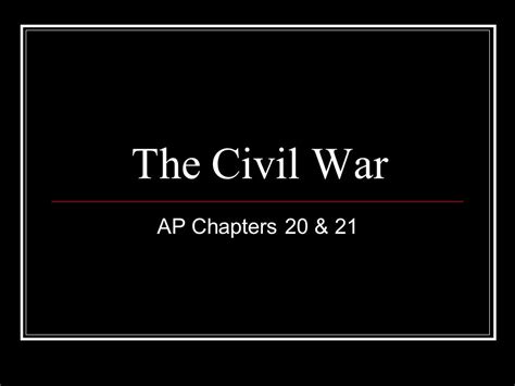 Full Download Chapter 1 The Civil War Fte 