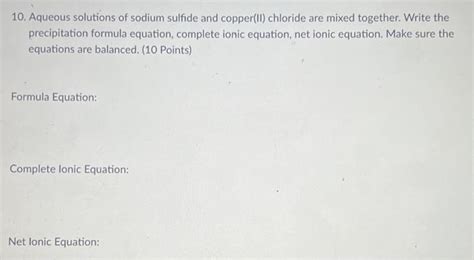 Read Chapter 10 Aqueous Solutions And Ionic Equations Answers 