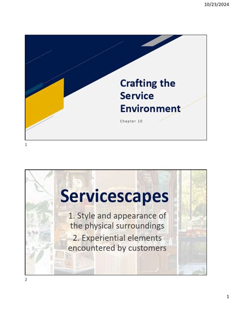 Full Download Chapter 10 Crafting The Service Environment 