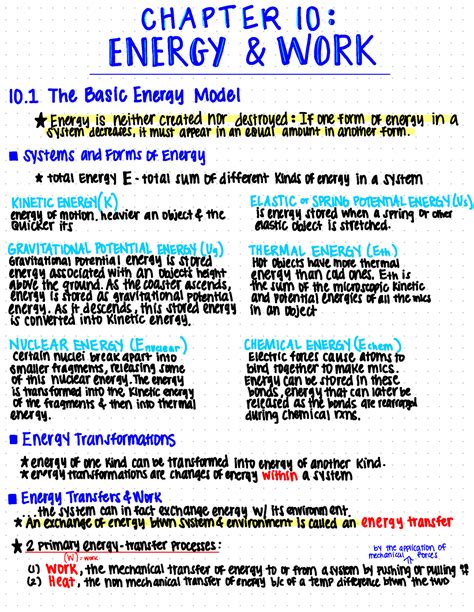 Full Download Chapter 10 Energy Work Simple Machines Study Guide Answers 
