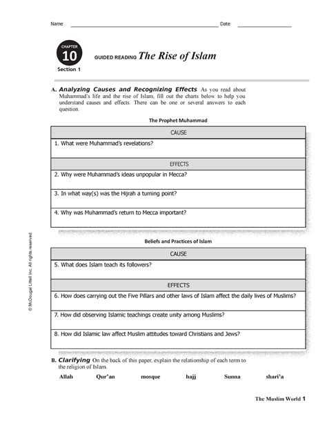 Download Chapter 10 Guided Reading 