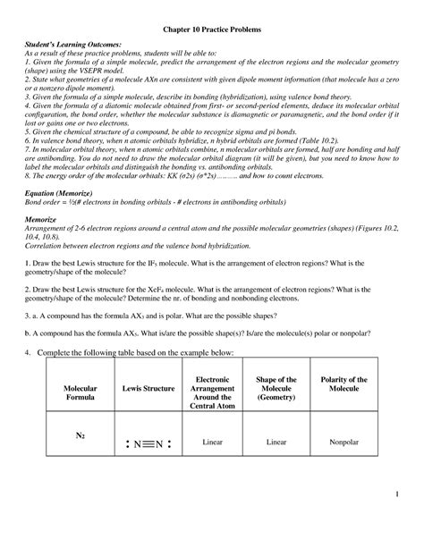 Read Online Chapter 10 Practice 