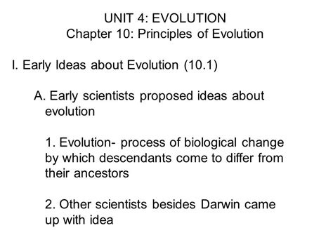 Full Download Chapter 10 Principles Of Evolution 