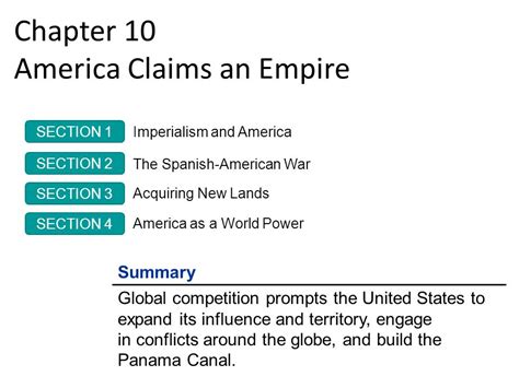 Full Download Chapter 10 Section 1 Imperialism America Answers 