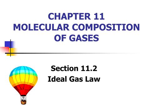 Full Download Chapter 11 Review Molecular Composition Of Gases 