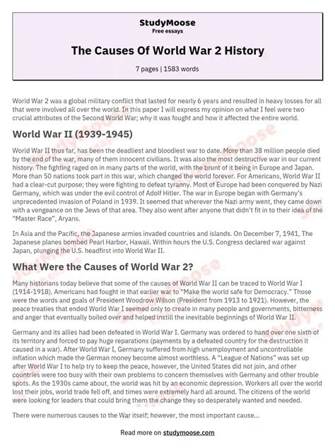 Download Chapter 11 Section 2 The Politics Of War Causes Effects 