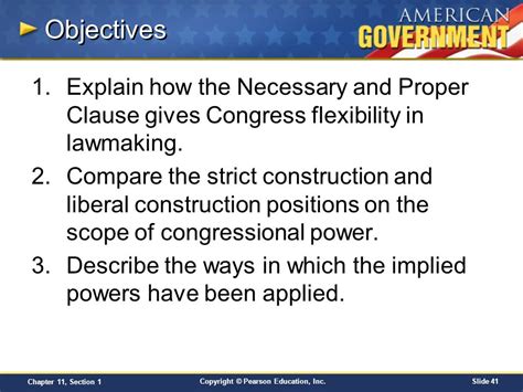 Read Chapter 11 The Scope Of Congressional Powers Answer Key 