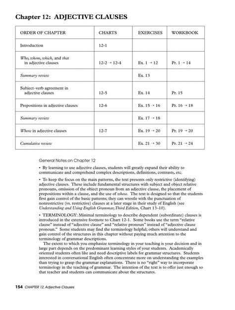 Full Download Chapter 12 Adjective Clauses 
