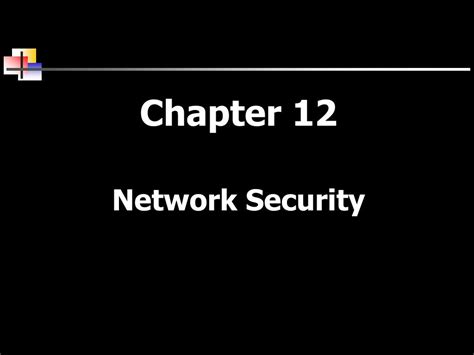 Download Chapter 12 Network Security 