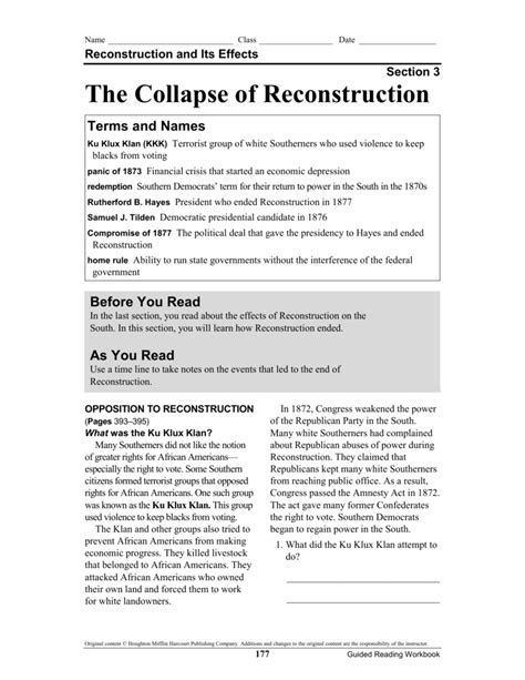 Read Online Chapter 12 Section 1 The Politics Of Reconstruction Guided Reading Answers 